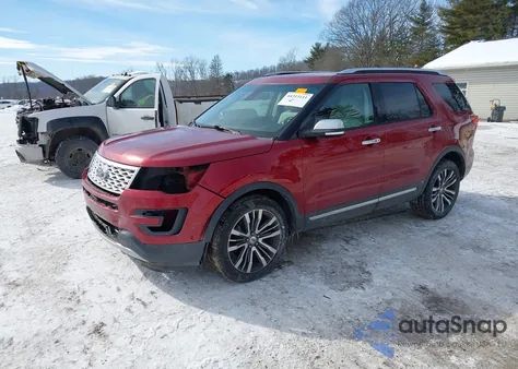 2017 Ford Explorer Platinum z USA, uszkodzony, nr VIN 1FM5K8HT5HGA85722